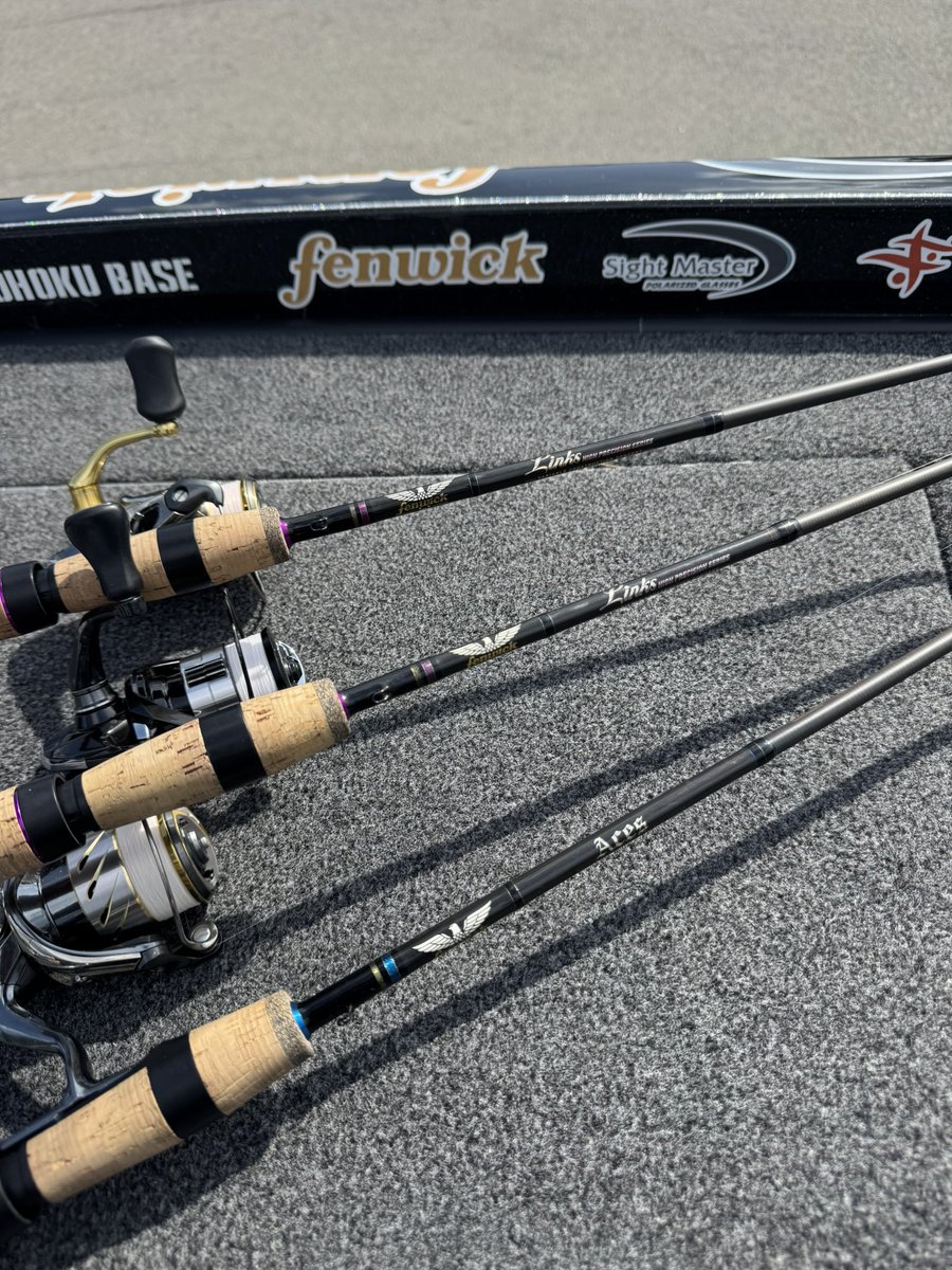 kenjiro_maeda's tweet photo. 今回の河口湖戦🎣2日間とも沖のシューティングをやり切りました❗️
【ハンクルフライ25】
(ロッド) LINKS-SF63SXULJ
(ライン) PE0.2
【ハンクルフライ30プラス】
(ロッド) ACES-SF60SULJ
(ライン) PE0.2
【ハンクルフライ30 】
(ロッド) LINKS-SF60SULJ
(ライン)PE0.3
#TIEMCO
#fenwick
#河口湖 https://t.co/0ZuMs1ITSr