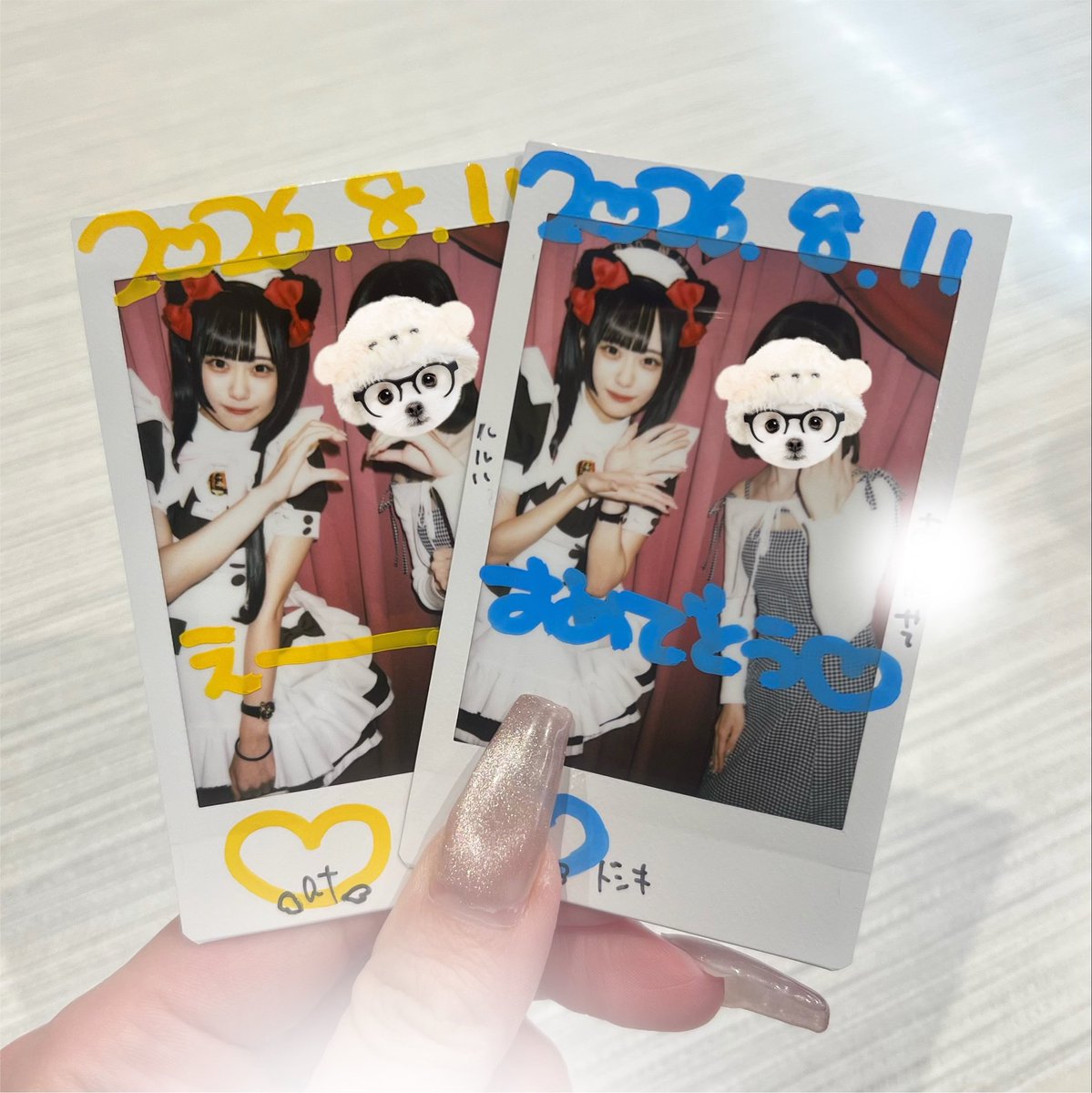roudou___muri's tweet photo. ルルハちゃんに結婚報告できました！！また人生のレベルアップに立ち会ってもらえた💍ずーっとｴｰｰｰｰｯ❕❔って言ってるルルハちゃん愛しすぎたよ、、これからもよろしくだよ₍ ^ˊo̴̶̷̤  ̫ o̴̶̷̤ˋ^₎💕 https://t.co/JaEhRDGfPF