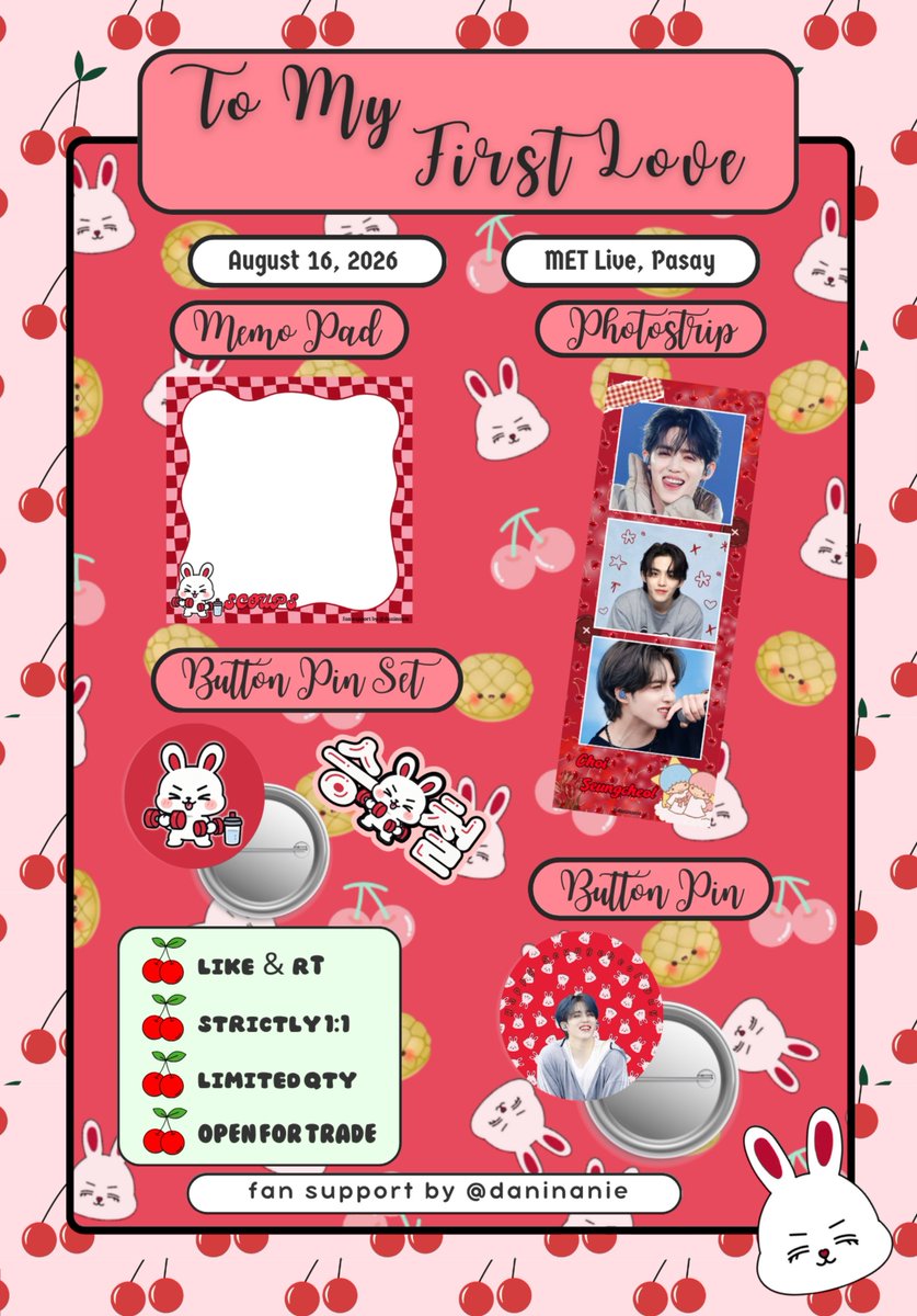 daninanie's tweet photo. ⋆𐙚 HAPPY SCOUPS DAY 𐙚⋆
#SCOUPS_FirstLove by @ph_scoups
~ fan support by @daninanie
𐙚 like and rt
𐙚 limited quantity
𐙚 open for trades (will also give them randomly on d-day)
𐙚 loc: tba
#SCOUPS #에스쿱스 #METLIVE https://t.co/NPRamq1bHP