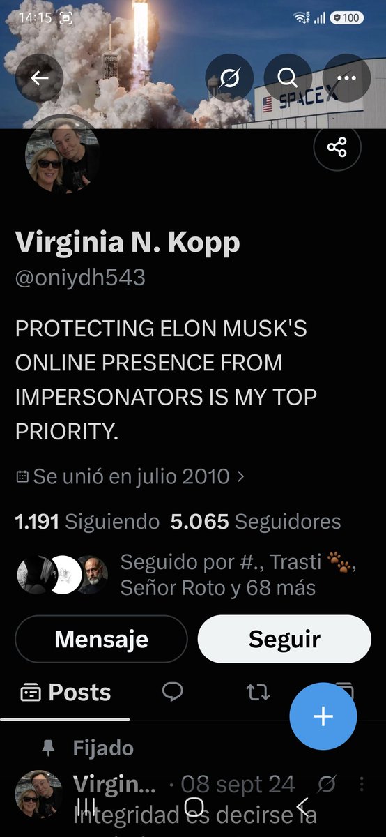 Dannuoog's tweet photo. @Nico__________9 Ya definitivamente mi cuent está perdida. Basta con mirar la individua y leer su bio. Sí, soy Madrecelta y nos seguíamos cuando era @madrecelta. Abrí esta  esta cuenta, triste y exiliada. 
La interfecta: https://t.co/qltqAlj2bO