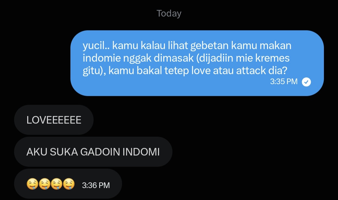 LoverDiandra's tweet photo. okaay stop! sebenernya ini aku tanya yucil sih sebelum dia punya second acc :_) jadi jawabannya LOVE ya! seperti biasa: 

+ 1500 untuk yang benar
+ 750 untuk yang salah
+ 250 lagi untuk yang tercepat 3 orang aku like tweetnya 
+ 500 telat tapi benar
+ 250 telat tapi salah https://t.co/zrZfDpIZvQ