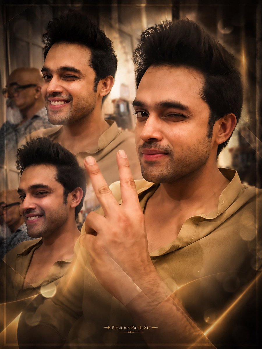 Precious_parth's tweet photo. A little wink, that smile, and suddenly the whole world feels prettier🫶
#the_parthsamthaan  #ps  #shkh  #saherhonykohai #parth 
parthsamthaan ♥️ https://t.co/XjGHk06IJc