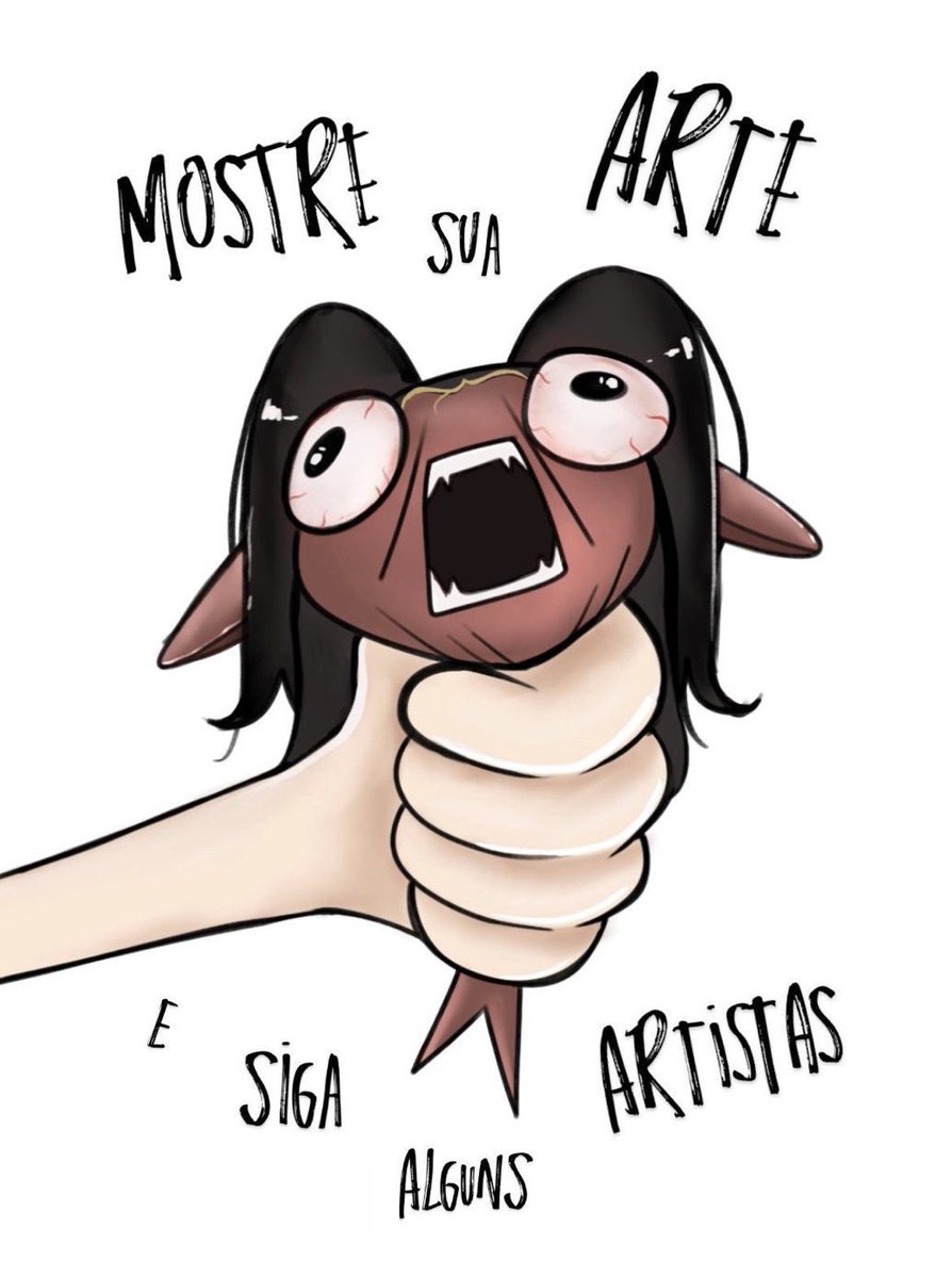 inkmashearts's tweet photo. 🎨 DIVULGUE SUA ARTE 🎨

compartilhe sua arte nos comentarios, curta as artes que gostar e siga alguns artistas que comentarem tambem, vamos nos ajudar! 

regras:
- sem IA
- curta e compartilhe pra alcançar mais artistas
- me seguir (posto artshare sempre) https://t.co/4OkSWKnPdo