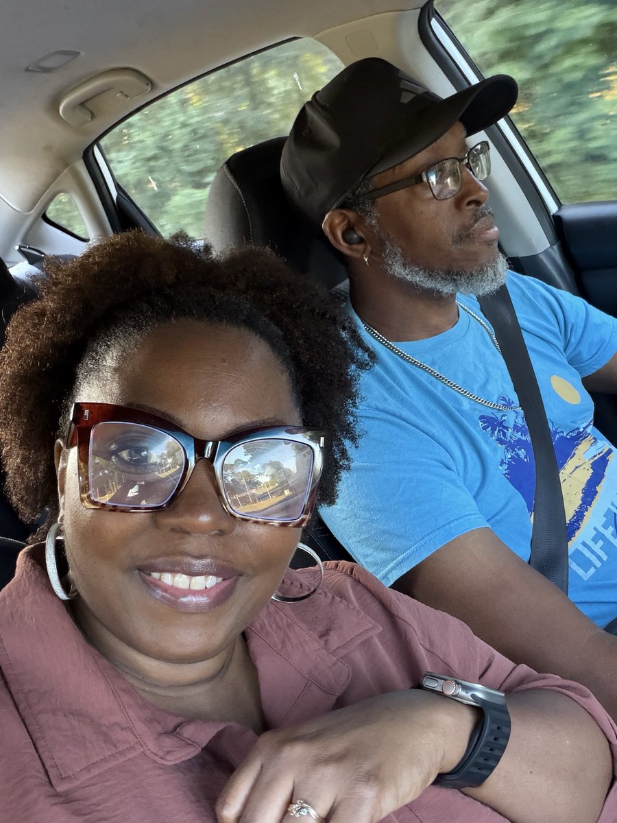 DeborahCHorton's tweet photo. And as always… my ride-or-die husband. ❤️

Because caregiving doesn’t just affect the caregiver. Behind me is the man who gets in the car, adjusts the plans, helps carry the load, and simply says, “What do we need to do?”

Some days I’m caring for everybody else, and he’s quietly making sure I’m cared for too.

Marriage is more than the good times and cute pictures. Sometimes love looks like showing up, riding along, helping out, and being present when life gets heavy.

My partner. My support system. My chauffeur 😂. My ride or die. ❤️

We’re in this together. 🫶🏾

#RideOrDie #Marriage #CaregivingJourney #CaregiverSupport #MarriageInRealLife #TeamUs #LoveInAction