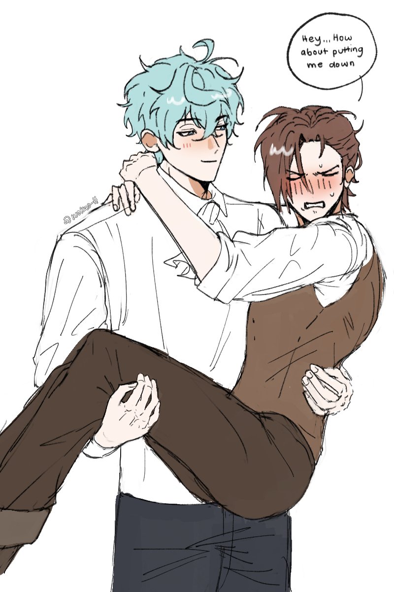 wokas_H's tweet photo. They’re competing to see who can carry Lloyd better

#JavierLloyd #AliciaLloyd
#TGED #역영설 https://t.co/0ivkWWMINI