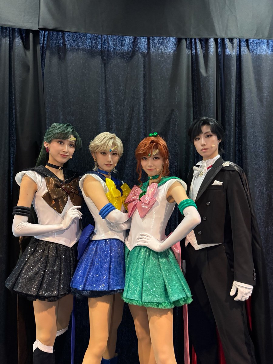 moe_goto0520's tweet photo. #美少女戦士セーラームーン 
-Shining Theater Shinagawa Tokyo-

今日もありがとうございましたっ💚
たくさんの愛をステージ上から感じられて、
本当に幸せです ·͜·

明後日また品川でお会いしましょうねっ🌙

#prettyguardiansailormoonshiningtheater #shiningtheater  
#シャイニングシアター https://t.co/AhX2bYGRxc