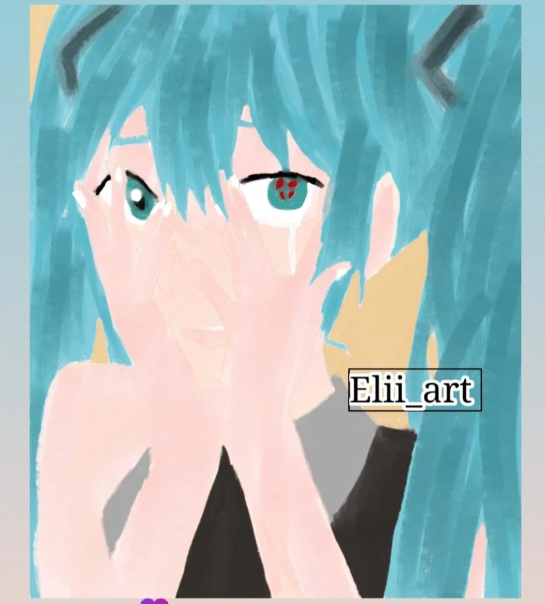 Lilith_745's tweet photo. #miku before / after https://t.co/GJo27CF3ki
