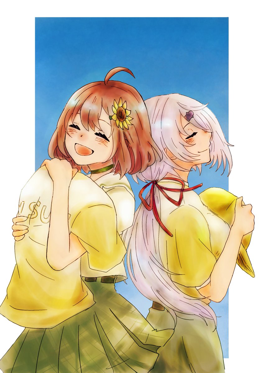 ikuura241's tweet photo. ぴまち監督、本当にお疲れ様でした！
素敵な夏をありがとう🌻
#にじさんじアルプススタンド  #ひまあーと https://t.co/CLpztB3FTV