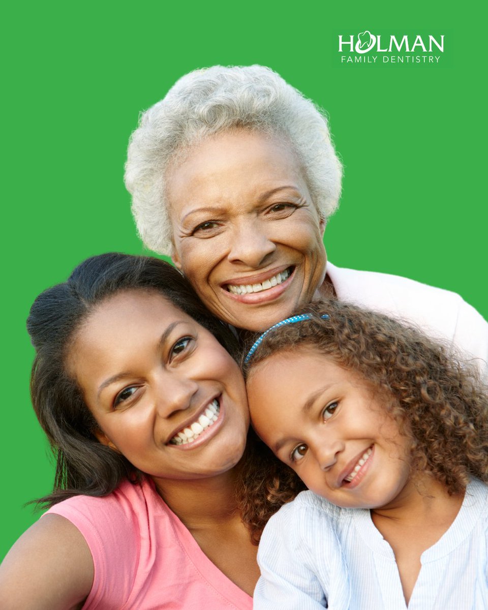 DentistryHolman's tweet photo. A healthy smile starts with great care 🦷✨

At Holman Family Dentistry, we’re here to help you and your family maintain strong, confident smiles through every stage of life. 

#HolmanFamilyDentistry #HealthySmiles #DentalCare https://t.co/asRHaQ3CwN