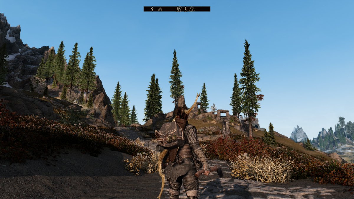 michaeldovah's tweet photo. The Elder Scrolls V: Skyrim skies https://t.co/auebTxUjjm