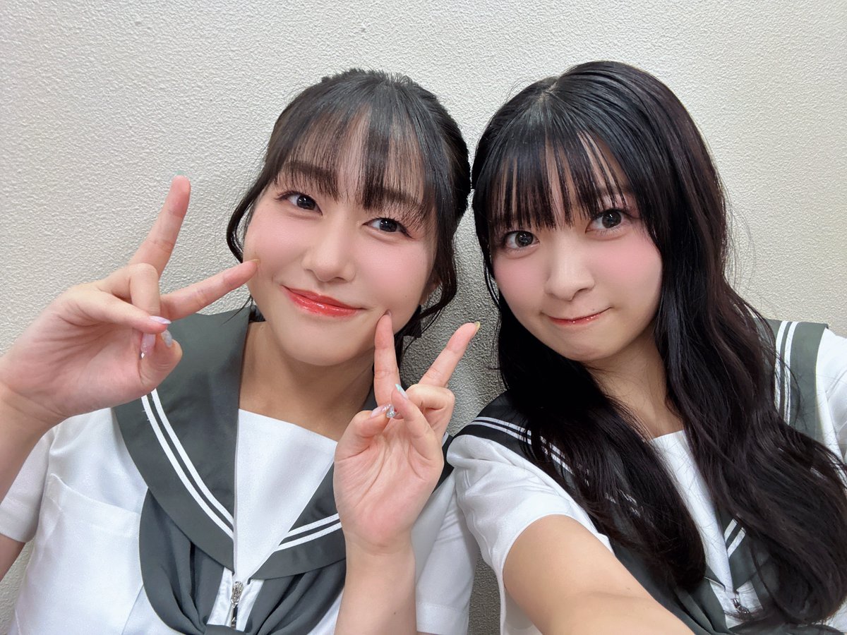 NozomiSuzuhara's tweet photo. 鼓子さんとも撮れました〜❤️

同い年なのです…！☺️✨️
またお話できますようにっ♡

おやすみなさい🌙 https://t.co/IvkeNvdONW