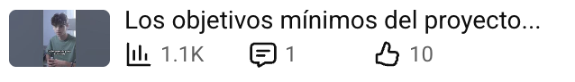 nginerik's tweet photo. Primer vídeo con 10 likes.

Ya vamos por los 16 suscriptores, me parece increíble el apoyo que estoy recibiendo en tan poco tiempo, muchas gracias. https://t.co/Svl9XEAQj1