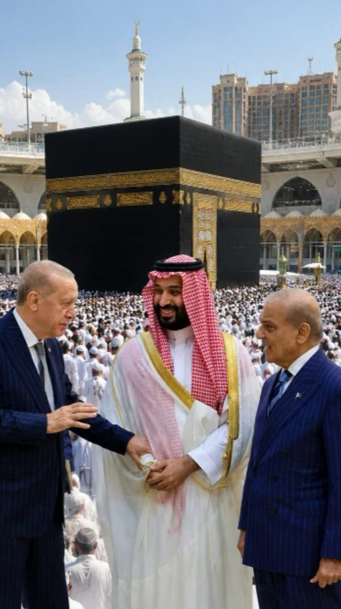WorldNews3361's tweet photo. @spagov
@KSAMOFA
@KSA

MÜSLÜMANLAR 
KARDEŞTİR..

DOST/KARDEŞ VE MÜTTEFİK 
SUUDİ ARABİSTAN 
KRALLIĞI 'NA
VE
KARDEŞ PAKİSTAN'A 
BİRLİKTE BÜYÜK BİR 
ASKERİ/SİYASİ VE POLİTİK
BİRLİK OLUŞTURARAK
MEKKE ANLAŞMASI 
DOLAYISI İLE
86 MİLYON 
TÜRKİYE HALKI 
ŞÜKRAN VE MİNNETLERİNİ
SUNAR..

DAİM OLSUN
TÜRKİYE 
SUUDİ ARABİSTAN VE
PAKİSTAN KARDEŞLİĞİ..

المسلمون إخوة...
يعربُ الشعبُ التركي، البالغُ عدده 86 مليون نسمة،
عن امتنانه وتقديره
للمملكة العربية السعودية —
الصديقة والشقيقة والحليفة —
ولباكستان الشقيقة،
على إرساء دعائم تحالفٍ عسكريٍ وسياسيٍ عظيم
من خلال "اتفاقية مكة"...
فلتدم أخوةُ
تركيا والمملكة العربية السعودية وباكستان
إلى الأبد.