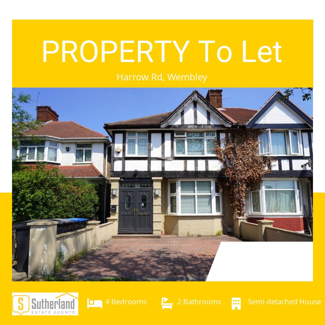 W13Alpha's tweet photo. New Price 🎉
Harrow Rd, Wembley
4 Bedroom, Semi-detached House. £3,495 pcm

🏡 Newly refurbished 4/5 bedroom semi-detached house  
🛁 2 modern bathrooms and spacious reception rooms  
🍽️ Fully equipped fitted kitchen with quality furnishings... https://t.co/t0JlnM4Rt8
