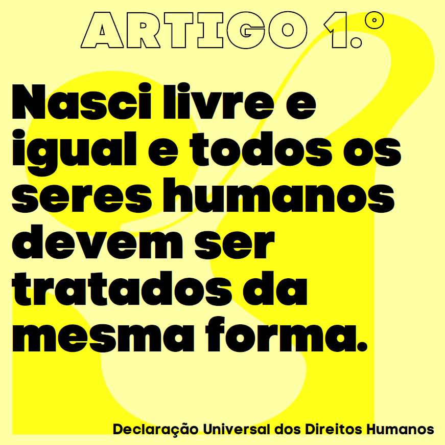 OHCHR_Moz's tweet photo. ENG/PT

Universal Declaration of Human Rights
ARTICLE 1
I am born free and equal and all human beings should be treated in the same way.
-------
Declaração Universal dos Direitos Humanos 
ARTIGO 1.° 
Nasci livre e igual e todos os seres humanos devem ser tratados da mesma forma. https://t.co/iehYv6RKV3