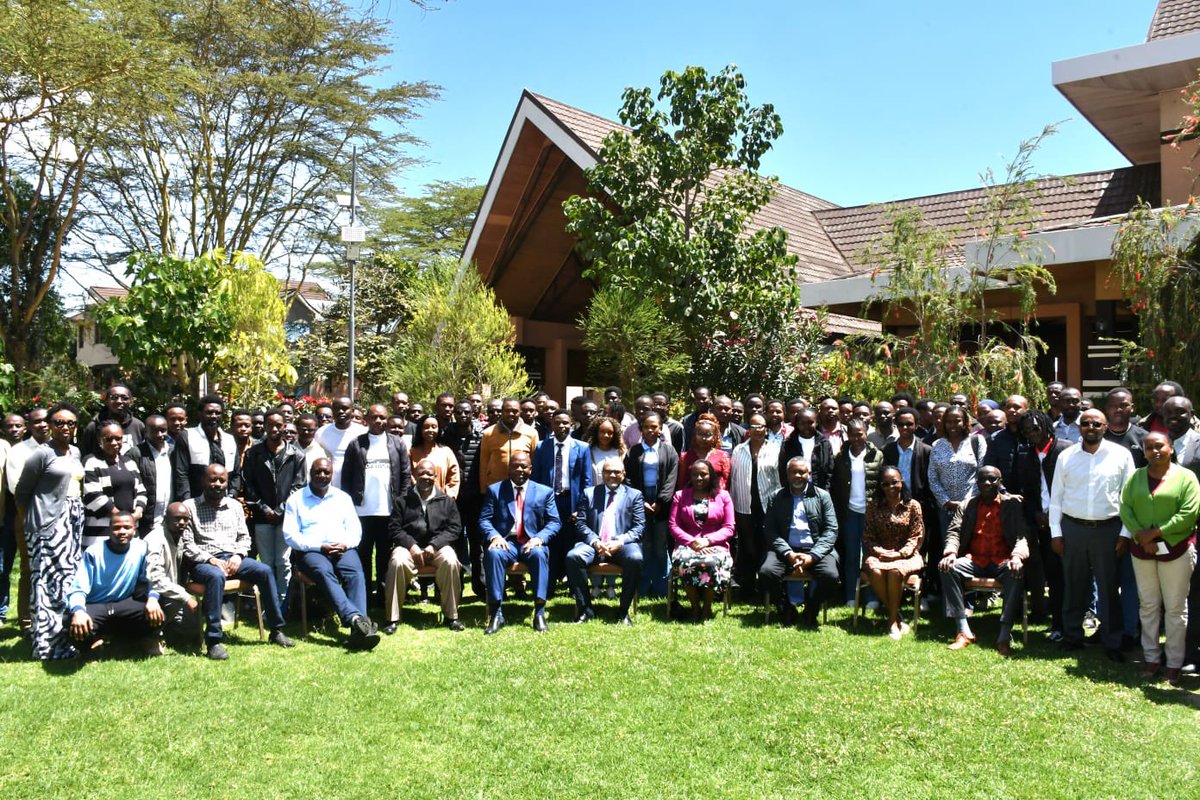 Profshaukat's tweet photo. Today, was delighted to join a team during closing ceremony of the @OpenUniKenya Quality digital Validation Workshop, I emphasized that the university of the future must go beyond transmitting knowledge to become a platform for creating solutions. More than 70 Universities were represented. Open University is taking education to the people - improving access, affordable,
Continuous learning. 

We  🇰🇪 must strengthen the Triple Helix—Government, academia and industry— through multidisciplinary research clusters, Grand Challenges Kenya and Research Chairs, bringing our best minds together to solve national priorities in #foodsecurity, health, #AI, #climate, energy, water, manufacturing and education. Research must increasingly translate into measurable societal and economic impact. I commend leadership at @OpenUniKenya @ElijahIOmwenga  #Science #Research #Innovation #GrandChallengesKenya @KenyaNewsAgency @Kenya_aist @nrfkenya @KENIAupdates @MusaliaMudavadi @OfficePCS_KE @TechnopolisKE @PSCKenya @CUE_Kenya @ScienceRI_Kenya
