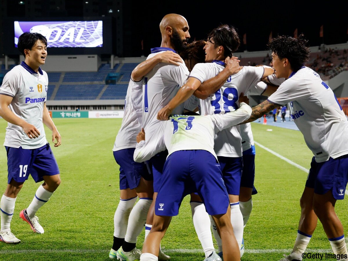 gekisaka's tweet photo. 20歳の“アジアキラー”名和田我空が延長決勝弾!! ACL2王者・G大阪、敵地日韓対決制してACLエリート出場権獲得

https://t.co/YOzeLQ7B9o

#ACL #AFCチャンピオンズリーグ #ゲキサカ https://t.co/cIiHTPKKBx