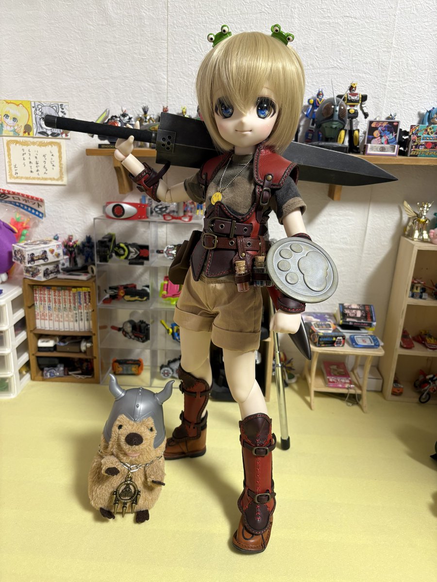 battleturn's tweet photo. #ドールファンタジー
の時のヴィクちゃん
どりもぐはお留守番 https://t.co/DlV3Cxqjwd