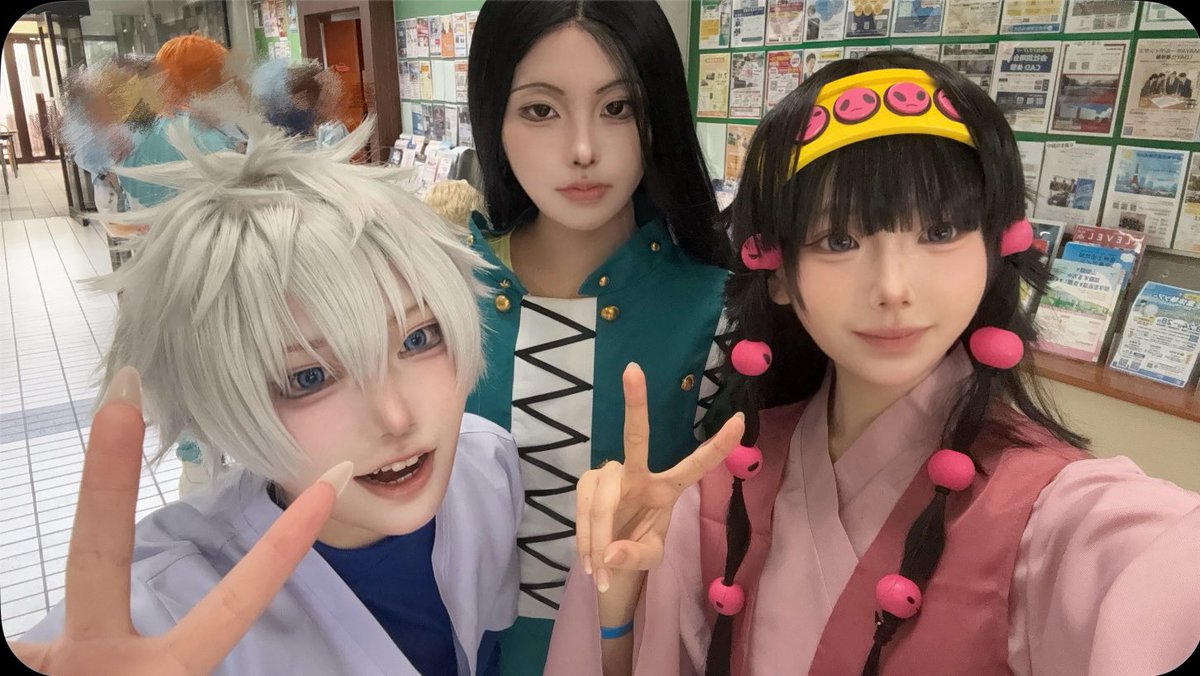 nqs_ve_'s tweet photo. ⚠︎︎cosplay⚠︎︎
TCC3部5番手【 #我ら暗殺一家！】
ゾル家でｱﾙｶやってました！！
初H×Hでパフォできて嬉しかった🎶
顔いい2人に囲まれて沢山交流もできて幸
撮ったお写真あればDMにくれると嬉しいです😆︎💖
 #コスプレコレクション
 #TCC https://t.co/JGuRvVcxYi