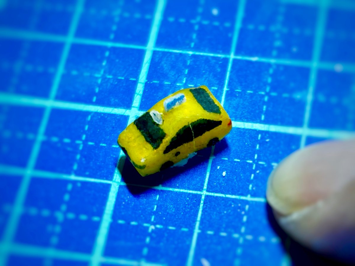 nydiorama's tweet photo. YouTubeにYellow Cab🚕どこで売ってるかコメントあったんだけど
こちらもフルスクラッチで作ってまして…🥺

売ってるなら今回の🇺🇸🗽NY 7th Ave再現の為に自分も買ってたよお💦

見てくれてありがとう！

#ジオラマ
#ニューヨーク
#タイムズスクエア

https://t.co/YnpZ6TCi1V https://t.co/DkRIqEdZBz