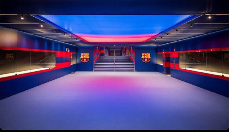 AQ_10_'s tweet photo. Barcelona has the best tunnel in Europe, so beautiful 🤩 https://t.co/vOmvSdKOO9