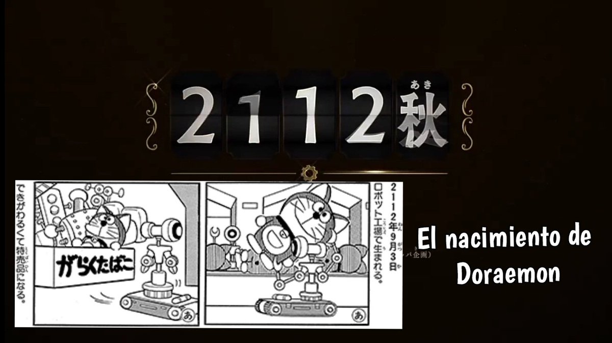 MatiasDsu9's tweet photo. ● 1804-1805, pertenece al siglo XIX, y aparte que "La primera locomotora del mundo" por Richard Trevithick.
● En 2027 estreno y en el plano del tren.
● En 2112 es el nacimiento de Doraemon
● En 2115 es cuando Doraemon llega a casa de Sewashi.
#doraemon #ドラえもん #のび太 https://t.co/X4x5pCsLoS