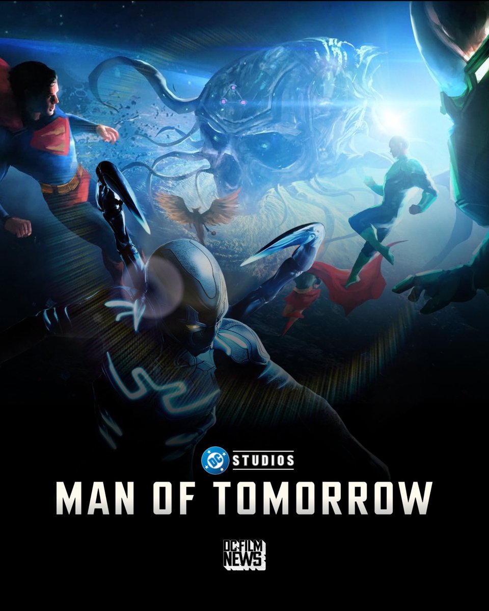 DCFilmNews's tweet photo. James Gunn reveals MAN OF TOMORROW is on its 79th day of shooting.

Production began April 20 in Atlanta. https://t.co/49sY8y6Ozi
