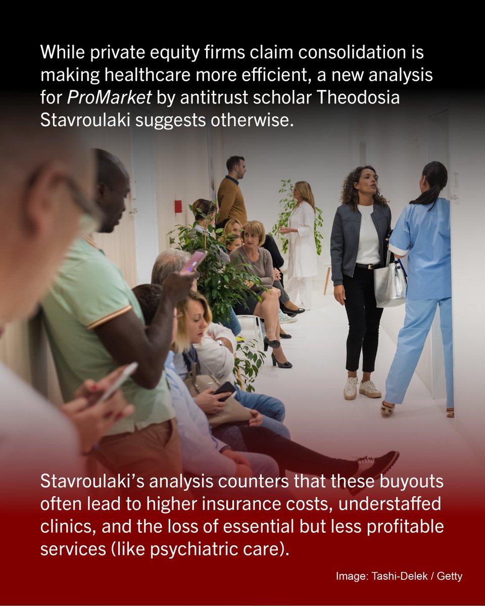 ProMarket_org's tweet photo. Can Antitrust Cure Private Equity Disease? https://t.co/7ZtdBPRd3t