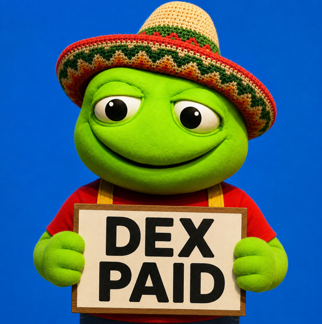 ElToadPepe_SOL's tweet photo. $ELTOAD DEX PAID 

CA: FjkCNoz32SCNrWzcqtfG64Ra1EAfHLBnvwLANCySpump

Website: https://t.co/8vPVKF5lK3 https://t.co/PSHpmhqykC
