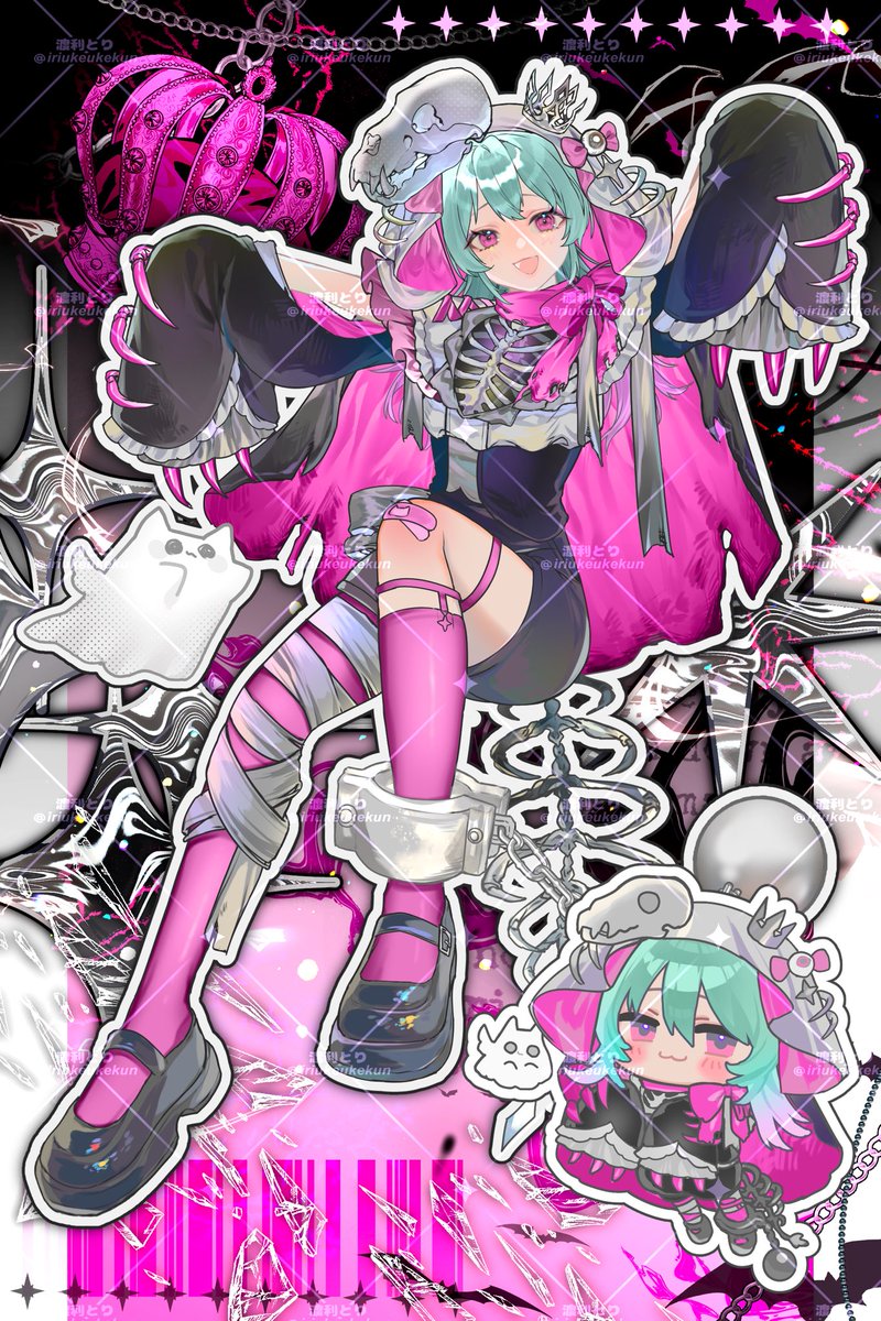 iraiukeukekun's tweet photo. #量産依頼 
ハロウィン量産⬇️
https://t.co/S4jzGC9GI2

サンプル使用許可ありがとうございます✨️
ご依頼募集中です✨️

通常イラスト(ミニキャラ)
＋背景透過セット
3点：￥7,500

通常イラスト(ミニキャラ)
＋背景透過＋
髪型固定セット：￥6,500

商用利用＋￥3000

どちらとも上記のリンクからご依頼可能です✨️
お待ちしております✨️

💕カラー変更ももちろん可能です💗