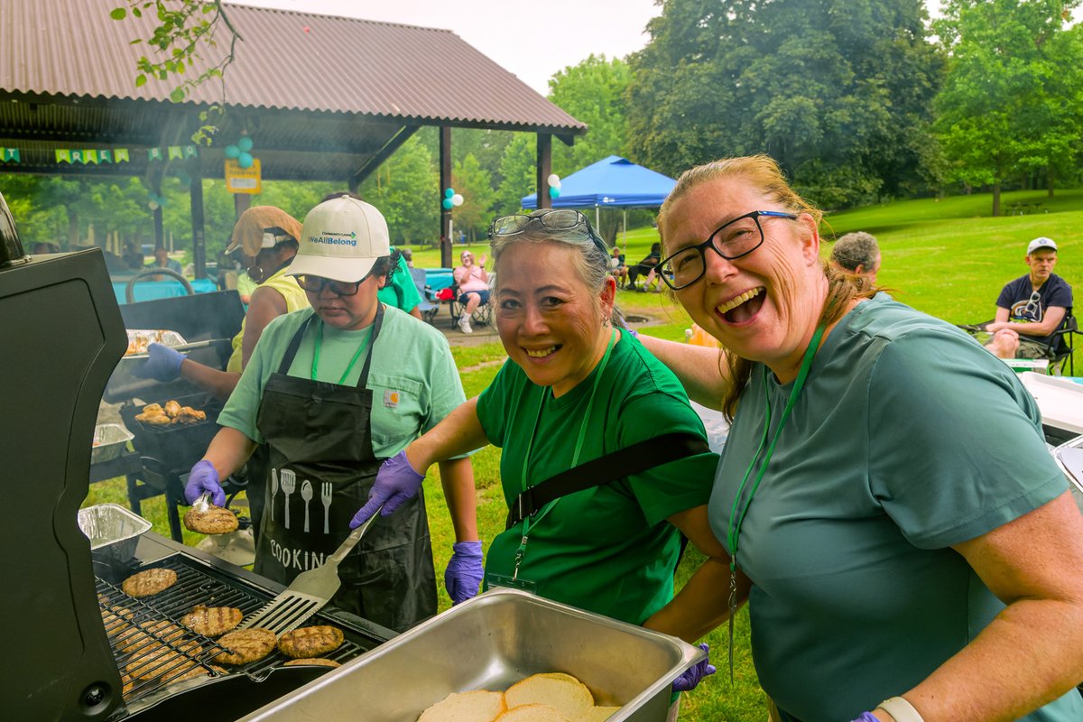 CLToronto's tweet photo. It was also a special way to celebrate Birchmount Green’s 3rd anniversary coming up this September. People enjoyed a fun afternoon with delicious food, music, games, and activities that brought everyone together to connect, celebrate, and make memories. https://t.co/NORGXablfw