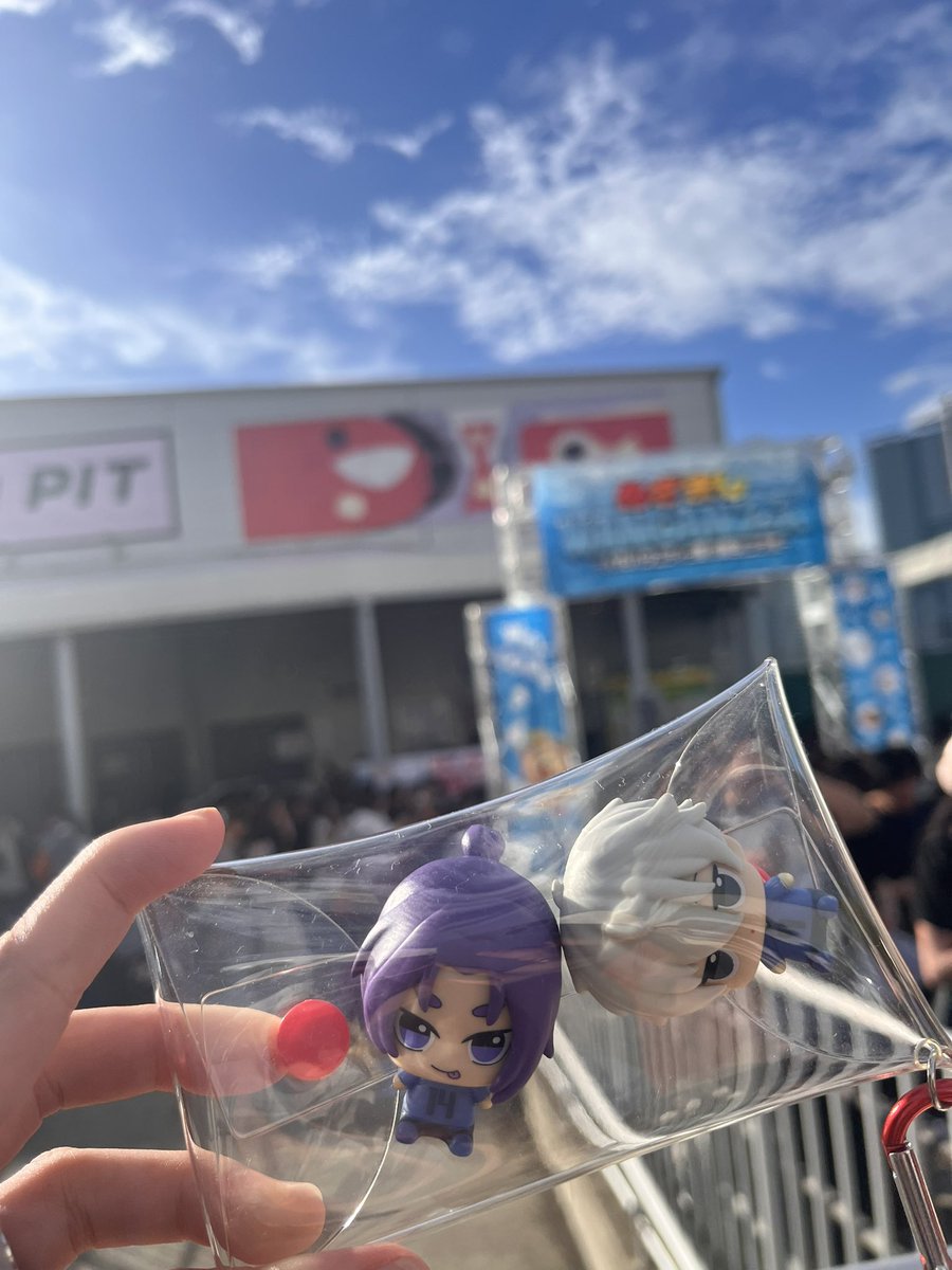 yo_i_don's tweet photo. K凪のアクスタは公開初日ネット繋がったら完売しててゲットできず💔凪と並べたかった🥲めざましプレゼンター SUMMER PARTYで初の生文哉君＆K君見れて眼福だったな〜☺️生軽部さん見れたのも興奮⤴︎ https://t.co/oh3OuaTPtX