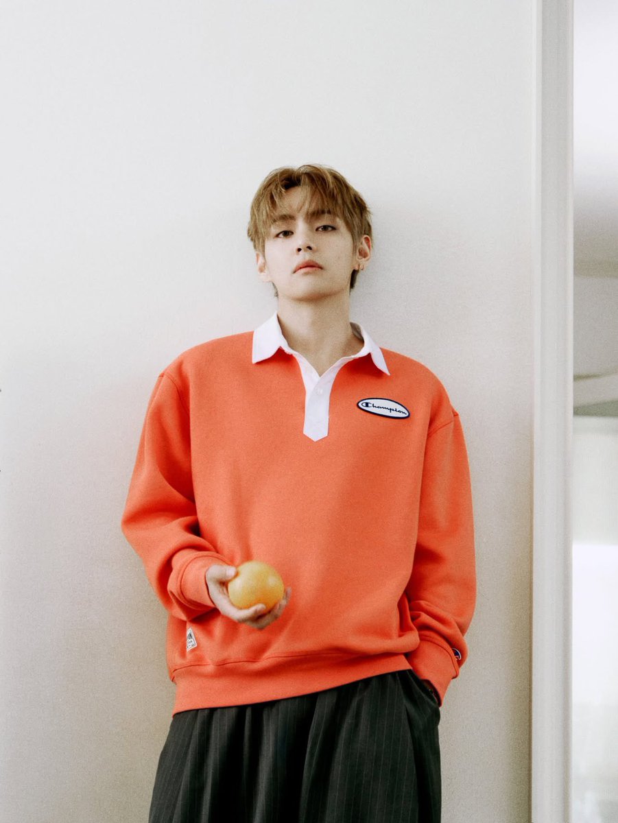 XMPLMAG's tweet photo. More of BTS’ V for Champion 📸 https://t.co/kYeMF9Qqjn