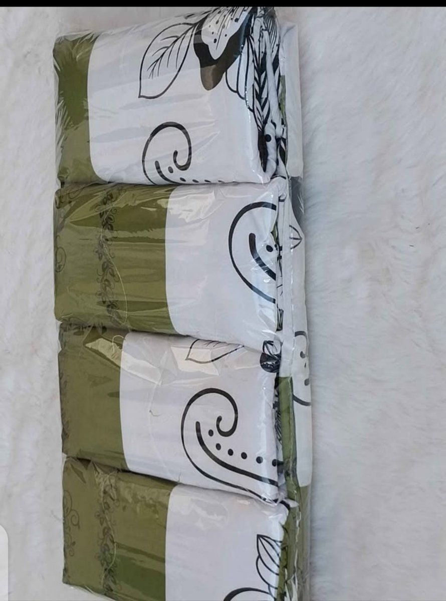 Salma_Nurad's tweet photo. Sleep better. Wake up happier. 🌙✨
Our beautiful bedsheets are soft, stylish, and made for your comfort. Order yours today!
Bedsheet with 4 pillow 10k
Duvet set 36k,42k,
location kaduna
Delivery National wide
#Bedsheets #Bedding https://t.co/VHZhxdC2W9