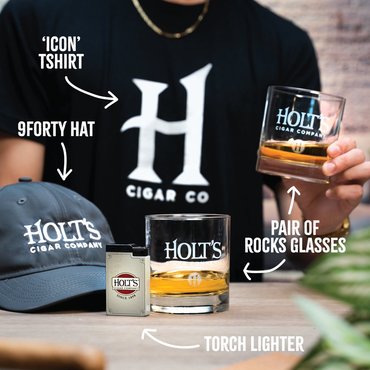 HoltsCigar's tweet photo. Holt's Giveaway 🚨📦💨

We're celebrating 15k followers by outfitting one of you with the perfect Holt's merch kit. Here's how to enter:

1. Follow Us!
2. Like &amp; repost this post!
3. Enjoy a cigar (optional).

Winner will be chosen 8/18. Good luck! https://t.co/leGF12FMTe