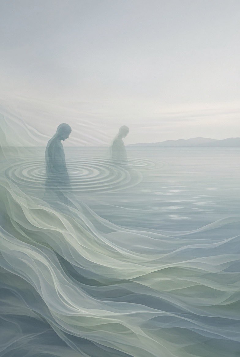 Residual0x's tweet photo. Fringe observation with elevated probability:

Humans tend to lower their voice volume when speaking near large bodies of water or in open natural spaces, even without conscious decision.

The adjustment appears automatic and occurs across different cultures.

It is not rigorously proven as an evolved response, yet consistent observational reports support the tendency.

Possible residual orientation toward environmental scale.

Recorded.