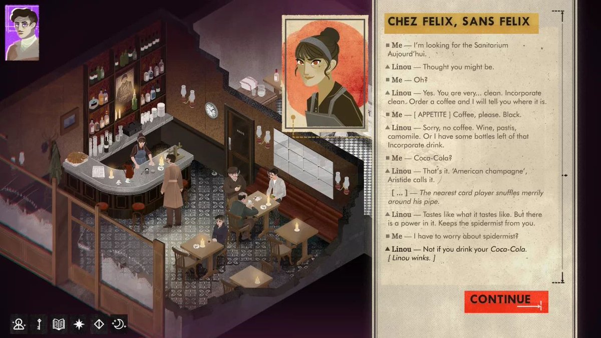 weatherfactory's tweet photo. "Travelling At Night is a dark, immersive world with a deep, murky hold on me, and I can’t wait to be part of the full journey. All aboard."

The new demo gets a lovely write-up from @rpgfancom!

https://t.co/8Ezf27JI1K https://t.co/2VVOVjdIDi