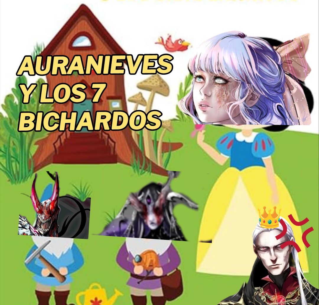 nataftmara's tweet photo. El anterior post me ha dado una idea y he vuelto a liar a @archekud, aquí tienen como se verían algunos cuentos tradicionales en el universo de #adoma.

La segunda parte la tiene en la cuenta de @archekud 
 arte-@/artsoritha #adomaspoilers https://t.co/CWzGdCh5Ld