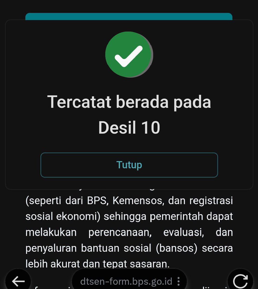 mamadddd_'s tweet photo. @profesor_saham Buruh pabrik gaji UMR lebih dikit masuk desil 10, anyiiing. https://t.co/DbrRwi8aCt