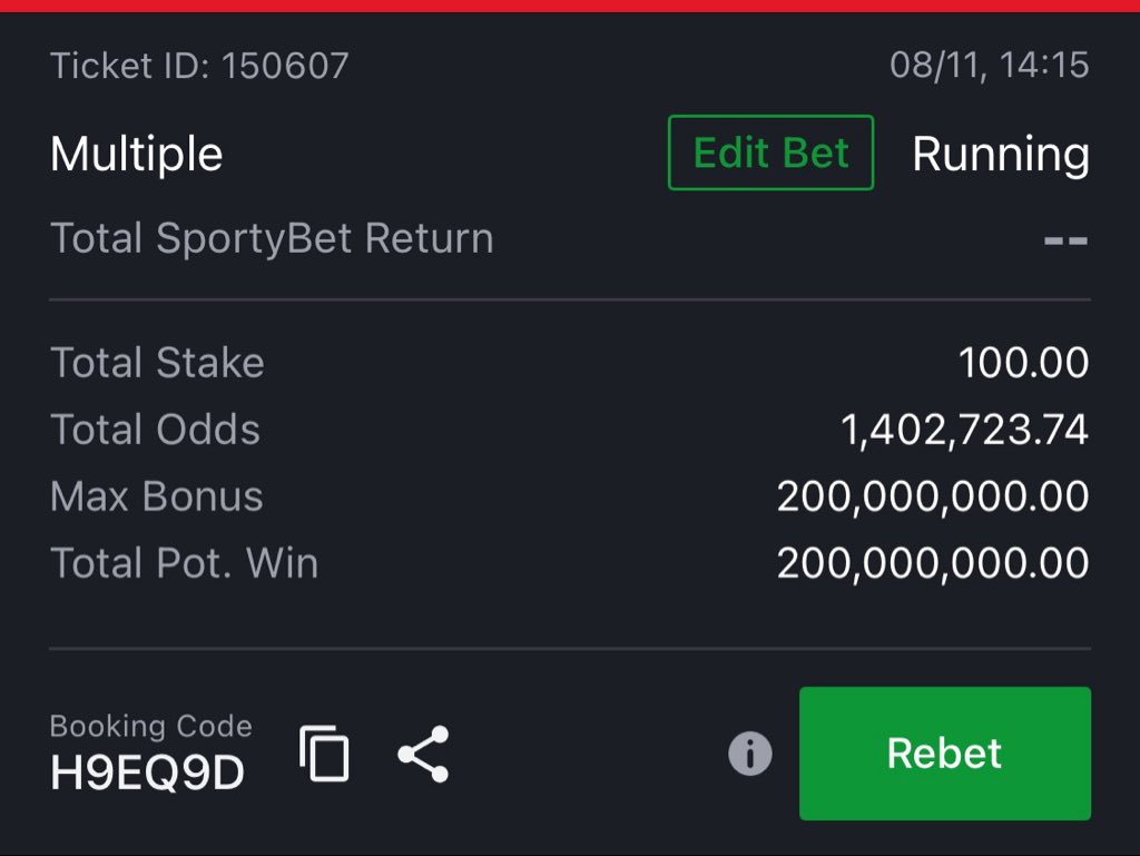 sportxanalytics's tweet photo. 48/48 ⚽️

1m 💰 

H9EQ9D 💥 https://t.co/CRfhVtrXDj