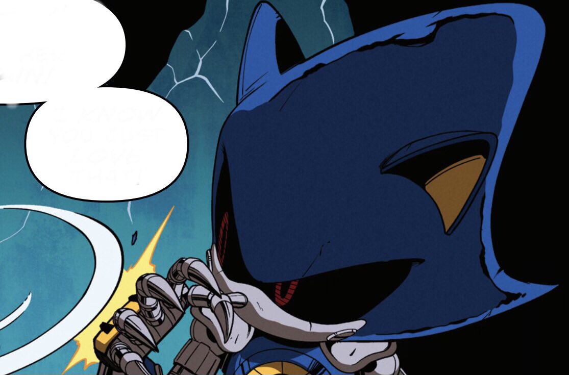 Th3RealS0nic's tweet photo. (He Agreed Even If His Posture Didn’t Expose That Face. Metals Head Turned To Face Her,Expression Confused. But He Did Nod. It Was One Of Few Things The Metallic Double Wanted. It Was Usually Only A Privilege He Got When He Evolved To Neo Metal Sonic) https://t.co/VSVyQcR0BN