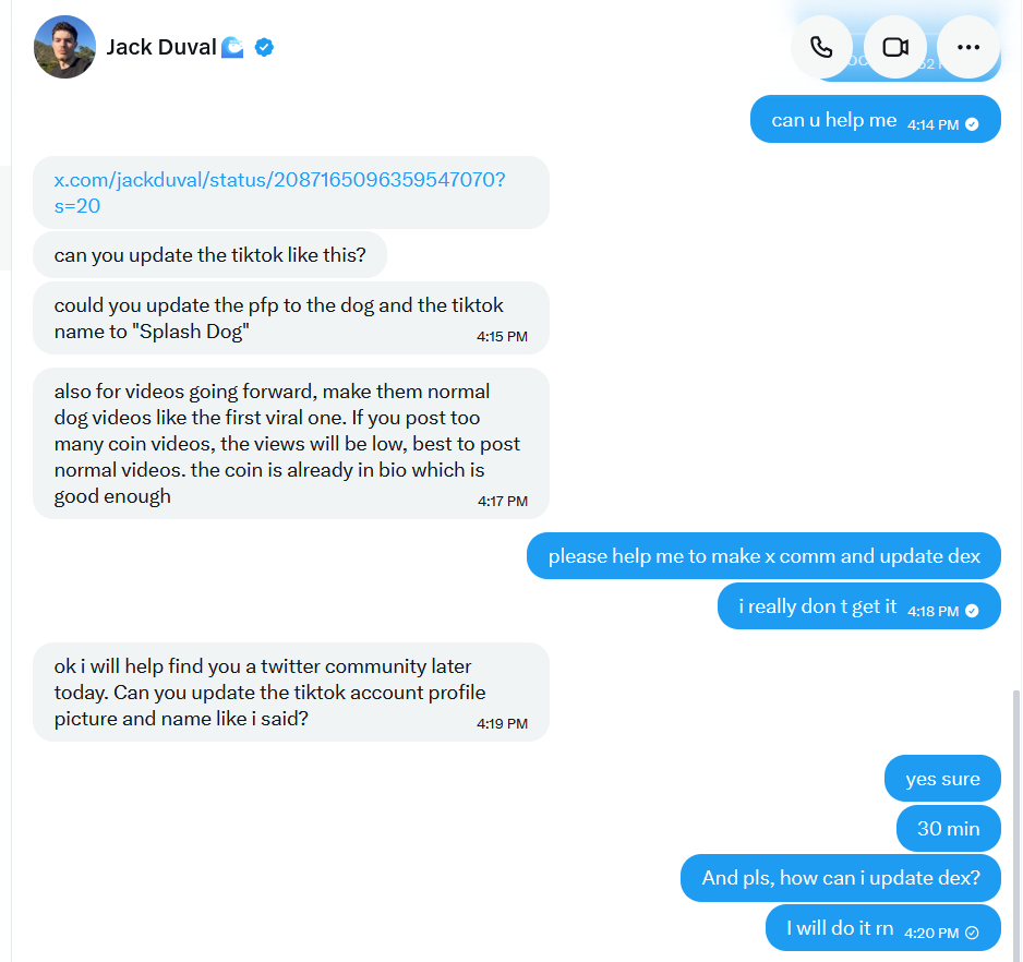Krayos36's tweet photo. I swear, I want this to go to a million and beyond, I’m doing everything I can to make it happen.

Splash Dog - Melkiy!
TO MILLIONS🚀
 
OG CA : BoBQZP9YgCRqVqkaBHuxL4xizKHgTFs8n3rRaXaWpump https://t.co/BFV7jP0Iq3