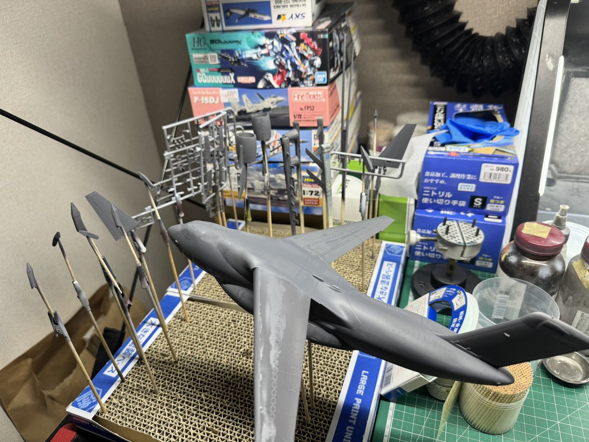 norananigashi's tweet photo. サフ

パテ跡目立つねぇ… 

もっかい水研ぎかなぁ… https://t.co/648BJmlHAo