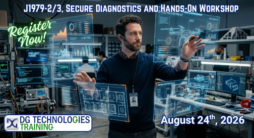 DGTechnologies's tweet photo. Learn advanced diagnostics regarding new J1979-2 and 3 standards, networking with industry peers and improve diagnostic knowledge.

August 24th, SEMA Garage-Plymouth. Register today: https://t.co/mftE0GP1Qq https://t.co/6p8LvAENtm