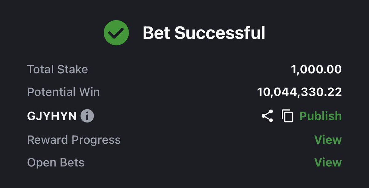 TEMXBET's tweet photo. GJYHYN

3k odds 

Let’s go win this https://t.co/7PFD7mI2TS
