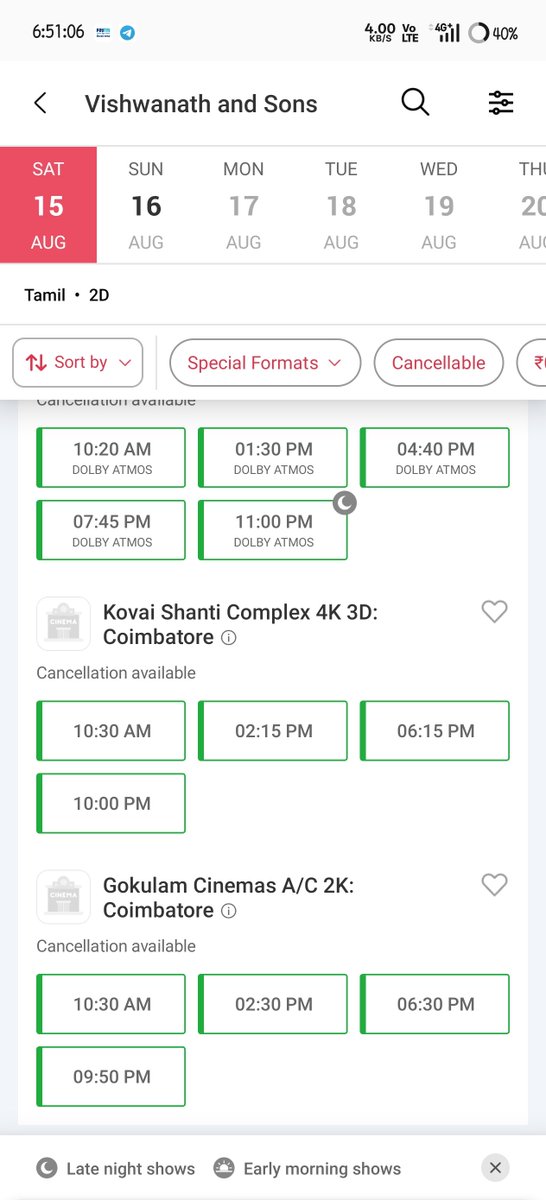 kothadimaiilla's tweet photo. Fdfs All show full in coimbatore according to 4fans
#VAS https://t.co/xUVeO9uqfe