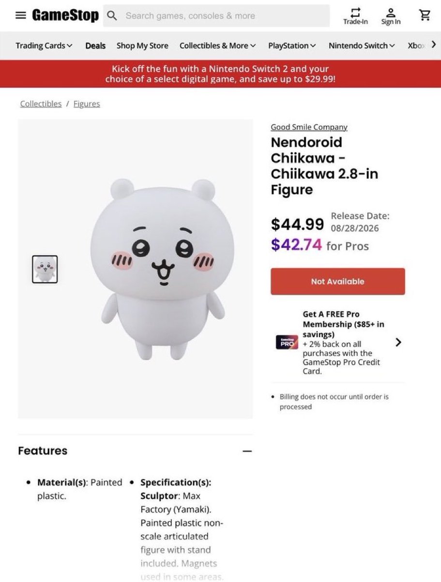 cryptodzilla's tweet photo. $Chiikawa going worldwide / GameStop   So much higher soon https://t.co/0qTZQ4C5dB