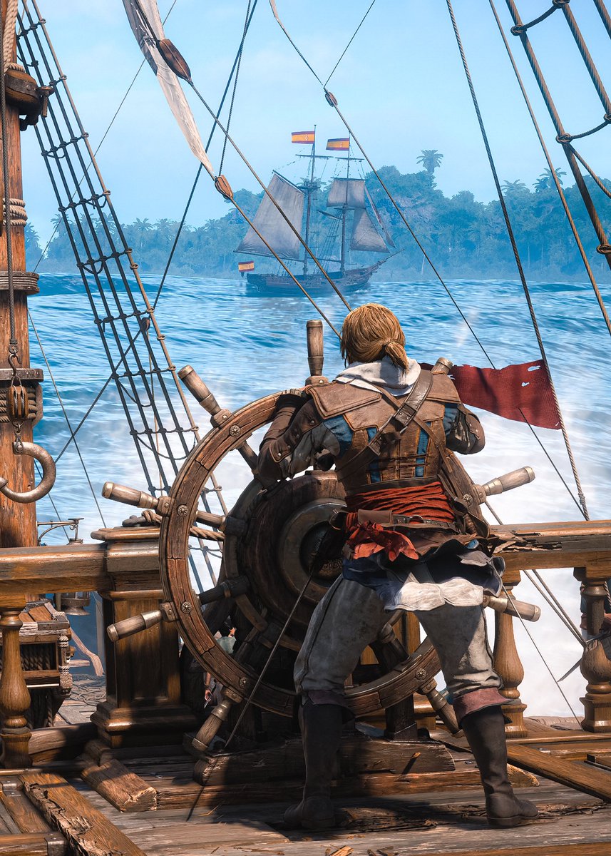 ACFirstCiv's tweet photo. Contest reminder! Don’t forget to share your #BlackFlagResynced shots with us, for a chance to feature in our upcoming article/@ThePhotoMode 

If you’re in the UK you also have the opportunity to snag some Black Flag goodies thanks to @Assassins_UK 

Make sure to add:
 #ACFirstCivVP 
#ACFirstCivUK 

Good luck everyone 🏴‍☠️ 

#VGPUnite #ACFinest