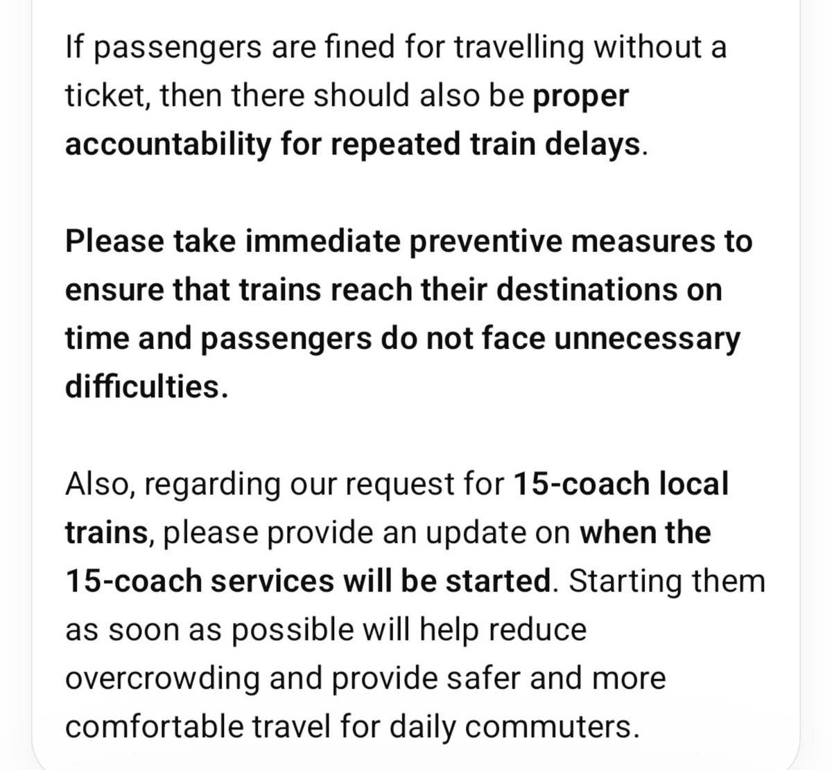 shetty4777's tweet photo. @AshwiniVaishnaw @BJP4India @Central_Railway @CMOMaharashtra @mieknathshinde @drmmumbaicr @ravidada @DrSEShinde @indiatvnews @narendramodi @RailMinIndia @RailwaySeva @RPFCR @WesternRly @srdencomumbaicr @srdomcogbbcr @timesofindia @PMOIndia @AshwiniVaishnaw @BJP4India @Central_Railway @CMOMaharashtra @mieknathshinde @drmmumbaicr @RaviDada @DrSEShinde @indiatvnews @narendramodi @RailMinIndia @RailwaySeva @RPFCR @WesternRly @srdencomumbaicr @srdomcogbbcr @timesofindia @PMOIndia @drmmumbaicr #voter #Dombivali #Life https://t.co/0oyUw72zKj