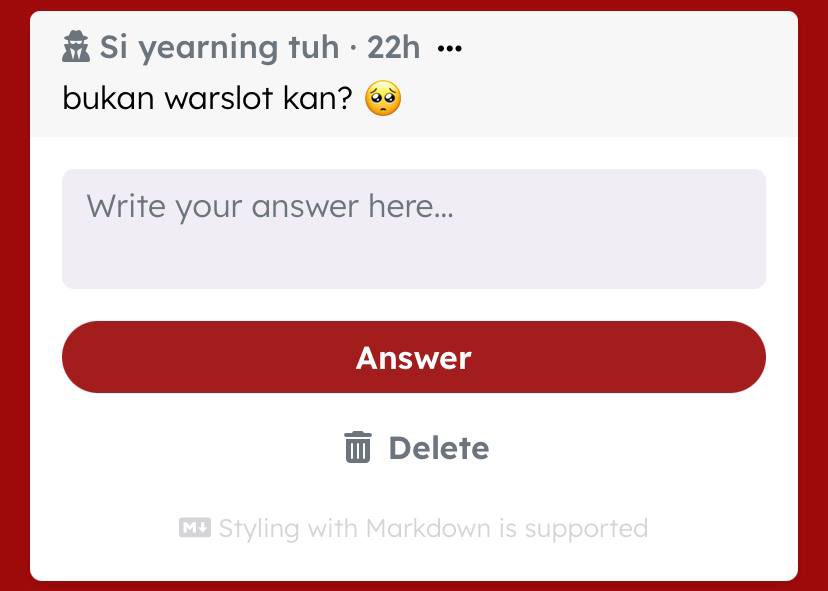 BorrowedMemoire's tweet photo. langsuuung sajaa, kita form yaa. boleh siapkan cerita yearning kalian itu okok bikin gw yang raja iblis ini menangis https://t.co/T8Iuy3g4VS